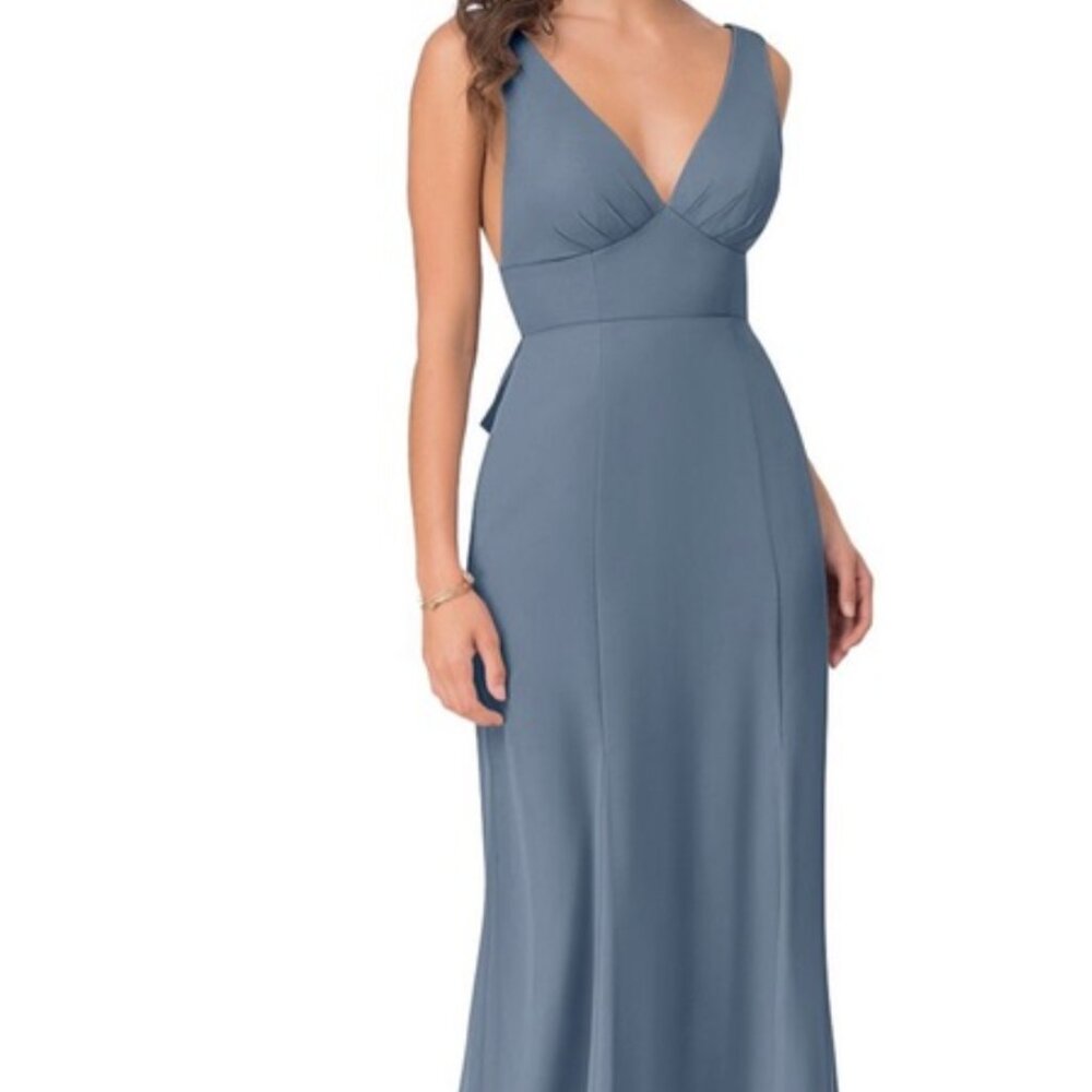 Azazie Christiana dress size A4 twilight